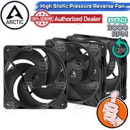 [CoolBlasterThai] ARCTIC P12 PRO REVERSE PST BLACK (size 120 mm.) X3 Value Pack PC Fan Case ประกัน 6