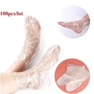 100 Pcs,Disposable Foot Mask Cover,Transparent Foot Mask,Waterproof Foot Mask Cover