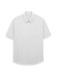 AIIZ (เอ ทู แซด) - AIIZ เสื้อเชิ้ตผู้ชายแขนสั้น สีพื้น AIIZ Mens Short Sleeve Shirt
