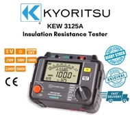 Kyoritsu KEW 3125A  Insulation Resistance Testers Up to 5000V  High Voltage Insulation Test