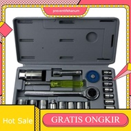 Socket wrench set 21pcs screwdriver set shock wrench Socket wrench 19mm hardware