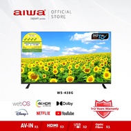 AIWA 43″ | 438G | 4K UHD | WebOS Smart TV | Frameless TV