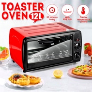 12L Toaster Oven Electric Oven Home Mini Baking Oven Modern Toaster Oven Kitchen Baking Tool 640W