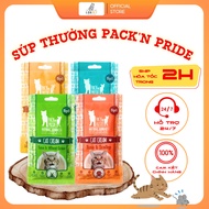 Pack'n Pride cat reward soup pack of 5 bars 5x15g