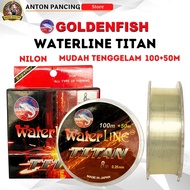 Senar Pancing Golden fish Water line Titan Monofilament Nilon 150M