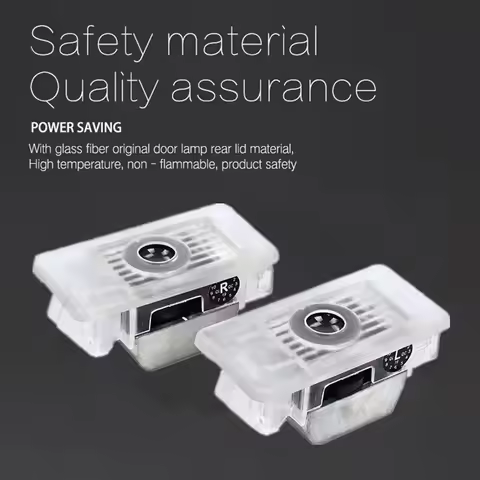 2X LED Car Door Projector Welcome Light Accessories For BMW X1 ix1 1 2 3 4 Z Series U11 u12 F40 F44 
