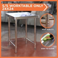 Bravo Stainless Steel Kitchen Table Meja Dapur Stainless Steel Working Table Worktable