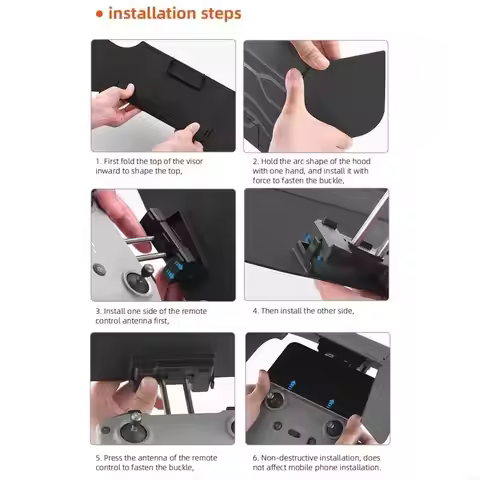 Sunhood for Mini 3 RC-N1 Remote Control Sunshade Light Blocker