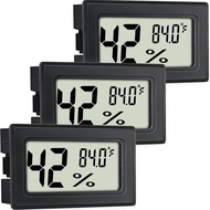 EWPJDK Mini Hygrometer Indoor Humidity Meter Hygrometer Thermometers 4 Pack Humidity Meters Gauge Mi