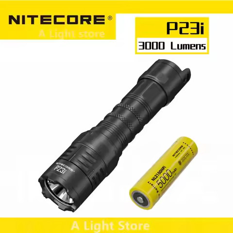 NITECORE P23i Tactical Flashlight Super Bright Torch Self-defense flashlight camping hiking handlamp