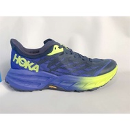 legit 2023 New Original HOKA Men Speedgoat 5 Wide Hiking Shoes Blue