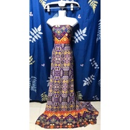 C874 - French Mango Silk Fabric with brocade pattern, stretchy