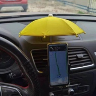 Mobile Phone Holder Sunshade Small Umbrella Car Heat Insulation Small Umbrella Cargo Pull Drip Drip Car Sunshade Small Umbrella
