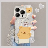 Butter Bear Casing hp For OPPO A5 PRO A3X A3 PRO A3S A12E A5 A38 A18 A31 A8 A17 A17K A16 A16S A15 S 