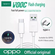 สายชาร์จOPPO TYPE C VOOC สายชาร์จออปโป้ TYPE C USB รองรับชาร์จเร็ว รับประกัน 1ปี รองรับรุ่น A16 A54 