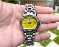 นาฬิกาElgin USA Guard Diver Yellow Dial Watch