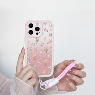 Soft Girl Flower Minimalist Case Realme Note 60 60X C61 C63 C67 C75 C75X C65 Narzo 20 30A 50A Prime 