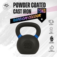 Kettlebell 20KG Besi Tuang | Cast Iron Kettlebell Gym Fitness Workout Home Training Dumbbell