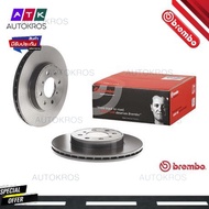 จานเบรคหน้า HONDA CITY GM1GM2 1.3 1.5 2007-2014 GM6 GM7 GN2 2014-2020 09 9936 10 / 09 9936 11 BREMBO