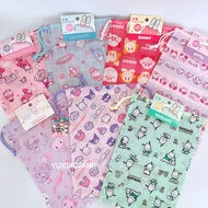 Sanrio Star Kirby Limited Japan DAISO DAISO Limited Edition Cartoon Nylon Drawstring Bag Drawstring 