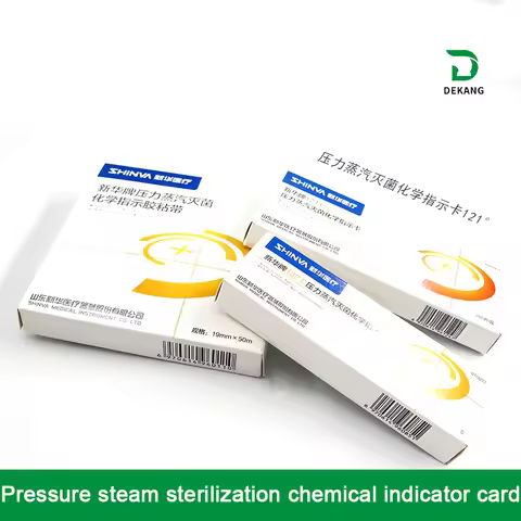 Pressure Steam Sterilization Chemical Indicator Card 121° Pressure Cooker Sterilization Indicator Ca