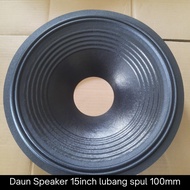 Daun Speaker 15inch Lubang spul 100mm