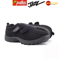 306-0182BK PALLAS JAZZ BLACK ORIGINAL SCHOOL SHOES / KASUT SEKOLAH HITAM PALLAS