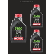 MOTUL 5100 SEMI SYNTHETIC 4T (100% ORIGINAL)