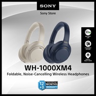 Sony Singapore WH-1000XM4 / WH1000XM4 / 1000XM4 Wireless Noise Cancelling Over-ear Bluetooth Headpho