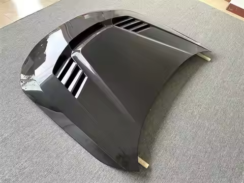 Carbon Fiber Front Engine Hood for Bmw 2 Series G42 M2 G87 V Style Light Racing Ventilated Engine Ho