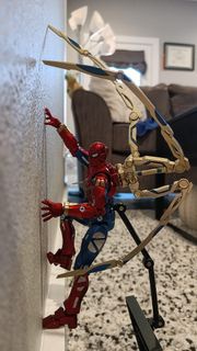 Sentinel 千值練Fighting Armor 可動模型: 蜘蛛俠 復仇者聯盟蜘蛛人 Spider Man Iron Spider IronSpider