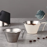 304 stainless steel espresso cup Espresso extract cup with scale 100ml measuring cup