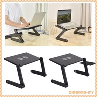 [DirerxaMY] Laptop Stand Laptop Table Stand Laptop Holder Gift Portable Foldable Computer Stand Laptop Desk for Couch Sofa Bed Office Dad