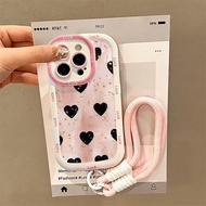 Case+bracelet Infinix Smart Hot Note 9 8 7 6 5 11 10 40i 40 50i 50 30 40 30i Play Pro Plus 5G Case S