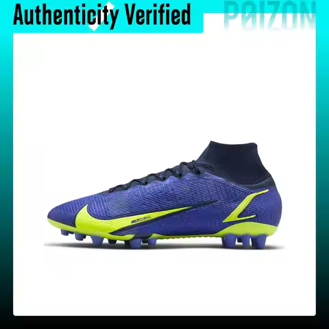 Nike Mercurial Superfly 8 AG Artificial Ground Slip Resistant Abrasion Resistant Coverage Soccer Sho
