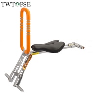 TWTOPSE Folding Bicycle Child Saddle Safety Seat For Brompton DAHON Bike