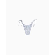 BERSHKA SILVER BIKINI BOTTOM
