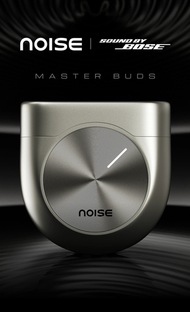 Noise Sound By Bose Master Buds 2 主動降噪真無線藍牙耳機 | 51分貝主動降噪 | LHDC 5.0 高解析度音訊 24 位元/96kHz - 銀白色
