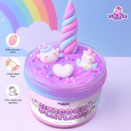 UNICORN PLAYLAND SLIME || 7 Color SLIME || CLOUD SLIME || DIY CLAY SLIME