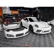 Porsche Carrera 991 991.1 911 Convert GT3 Bodykit Set Front Rear Bumper Tail Light