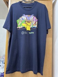 Pokémon 30週年 比卡超 博物館 T-Shirt 有黑色&白色&藍色
