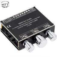 Bluetooth 5.1 Digital Power Amplifier Board High Power 2.1 Channel 2 * 50W + 100W Bass Front Stage T