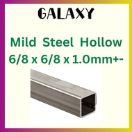 Mild Steel Hollow 6/8" x 6/8" x 1.0mm Thickness / Besi Square Hollow 19mm x 19mm
