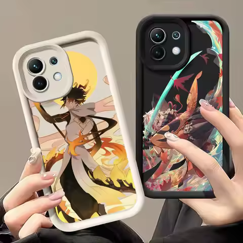 Genshin Anime Genshin Impact Silicone Case For Xiaomi 15T 14T 13T Pro 15 Ultra 17Pro Max Poco F7 X7 