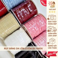 Suede foam ribbon 0.2cm x 46m saves gift wrapping, flower bows, handmade DIY decoration - Avocado Ho