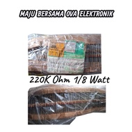 220K Ohm Resistor 1/ 8 Watt contents 20 pcs