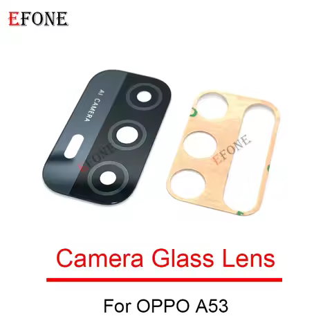 NEW For OPPO A15 A16 A17 A52 A53 A53S 5G A54 A57 A76 A77 A93 A93S A95 4G 5G Rear Back Camera Glass L