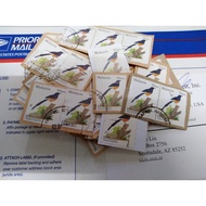 Mixture of 50sen Malaysia Birds Definitive of 2005 - 100 pieces/20g