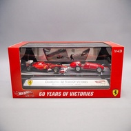 1: 43 Hot Wheels F1 Ferrari Fleet Alonzo F150 Silver Stone Champion 60th Anniversary 375 Model