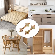 12Pcs Countertop Connector Bolts M8x100mm Countertop Joint Fasteners Furniture Fastening Connectors